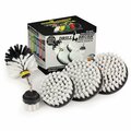 Drill Brush Power Scrubber By Useful Products 5 in W 7 in L Brush, White W-S-5542O-QC-DB